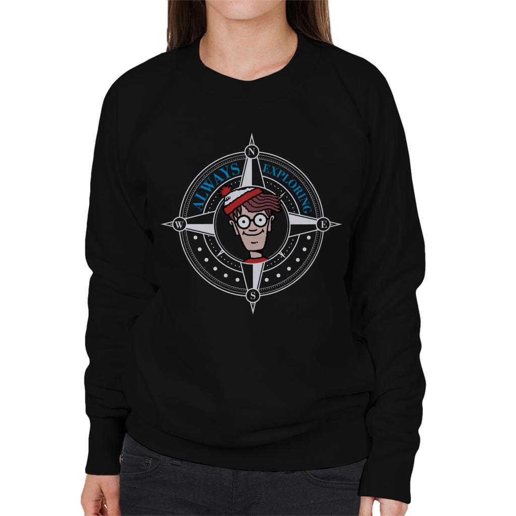 Where's Wally Always Exploring Women's Sweatshirt product image 1