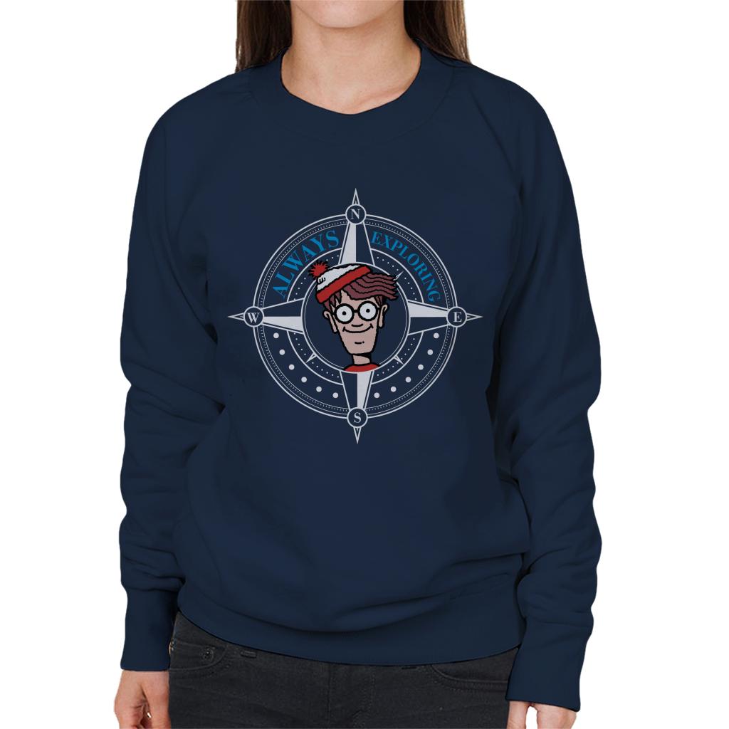 Where's Wally Always Exploring Women's Sweatshirt product image 4