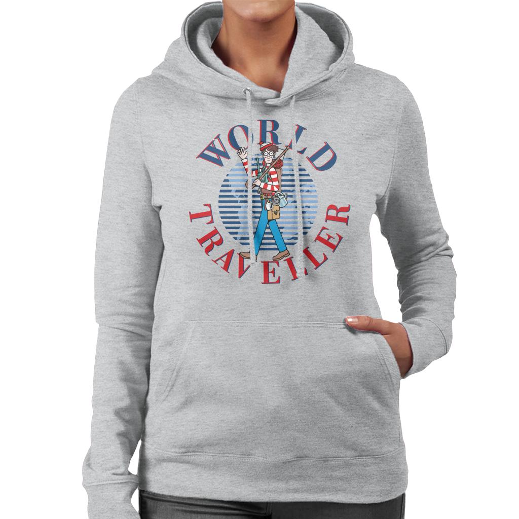 Where's Wally World Traveller Women's Hooded Sweatshirt product image 1
