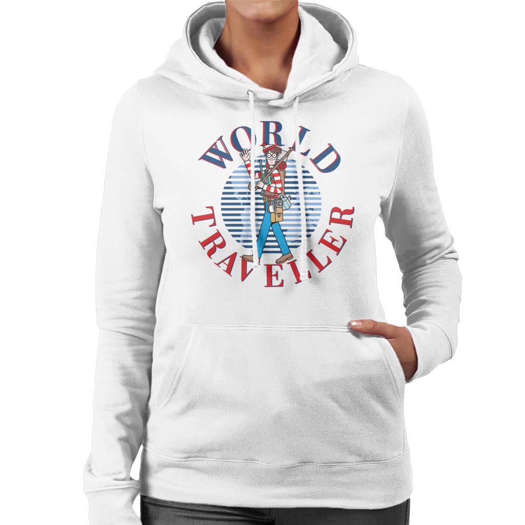 Where's Wally World Traveller Women's Hooded Sweatshirt product image 4