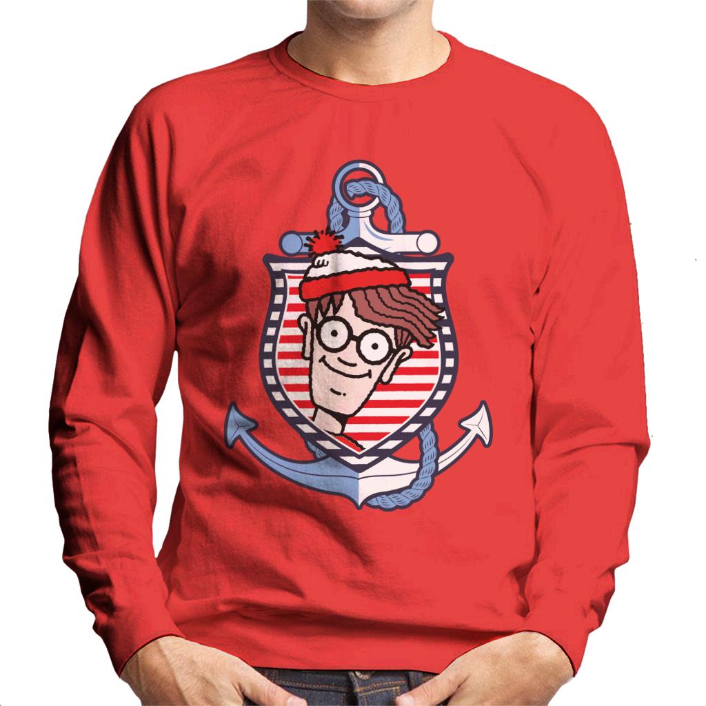 Where's Wally Anchor Men's Sweatshirt product image 4
