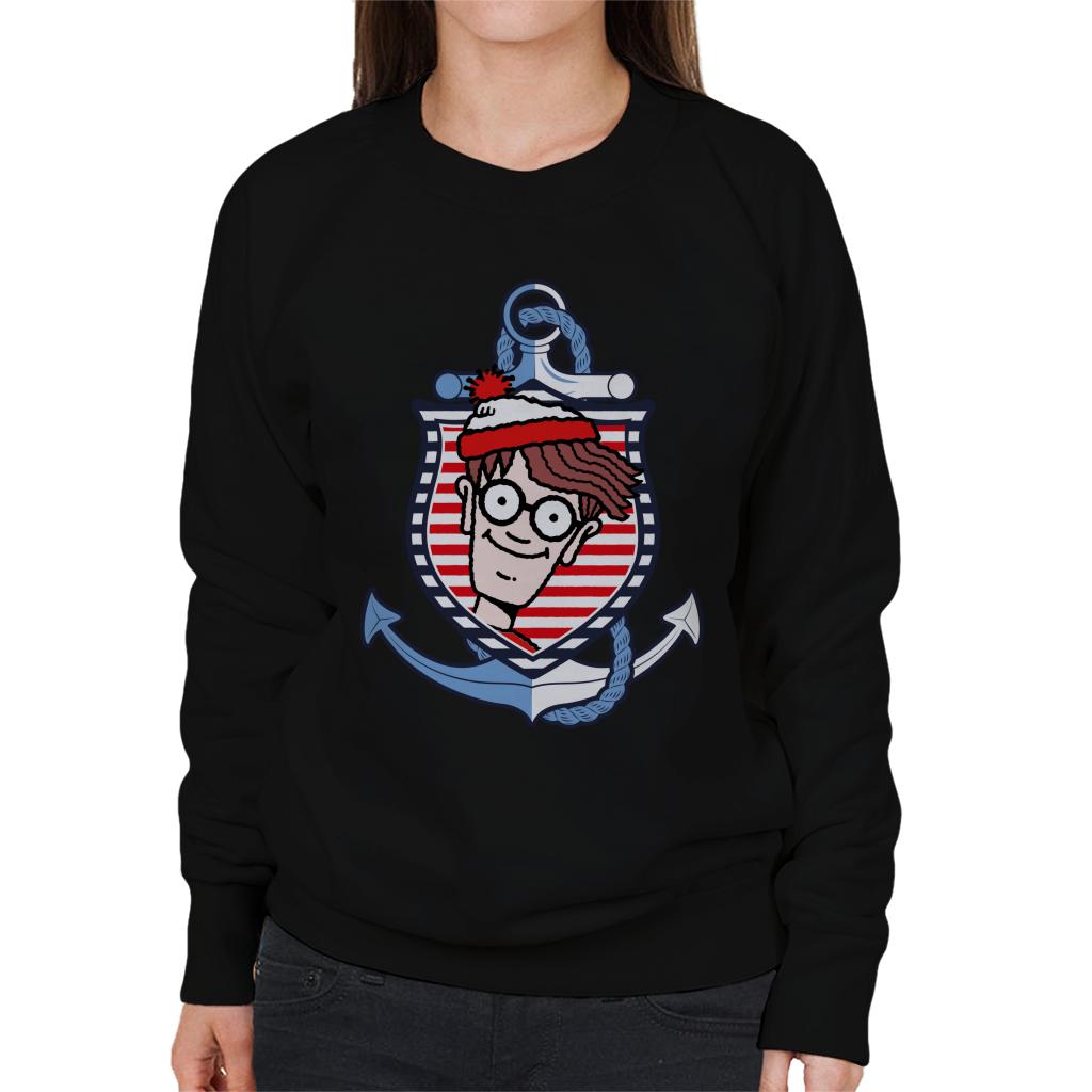 Where's Wally Anchor Women's Sweatshirt product image 1