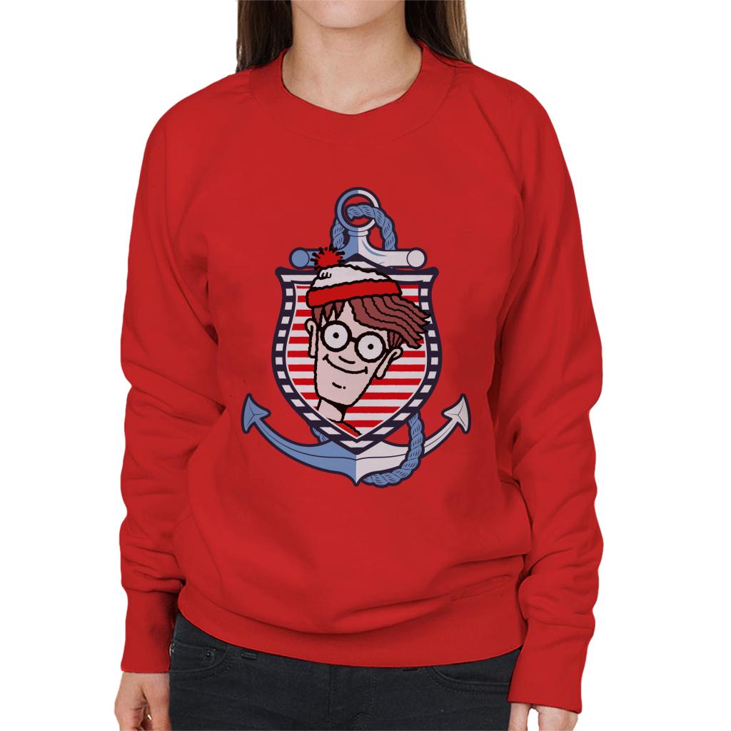 Where's Wally Anchor Women's Sweatshirt product image 4