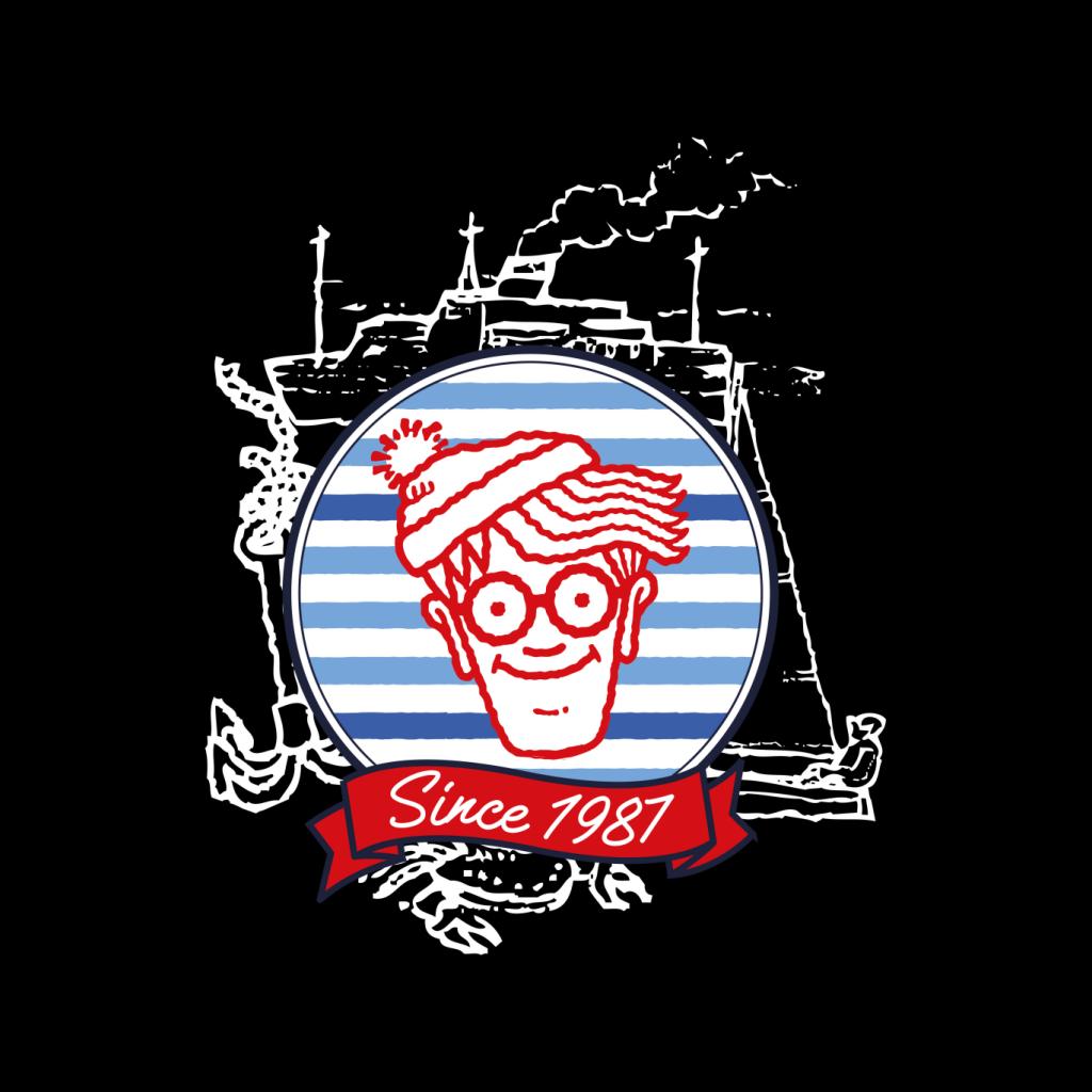 Where's Wally Since 1987 Boat Men's Hooded Sweatshirt product image 2