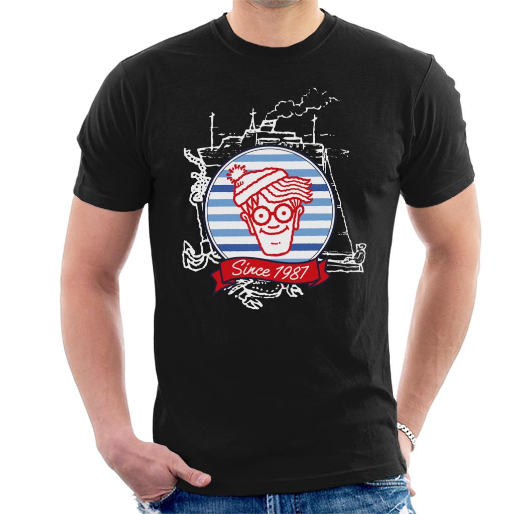 Where's Wally Since 1987 Boat Men's T-Shirt product image 1