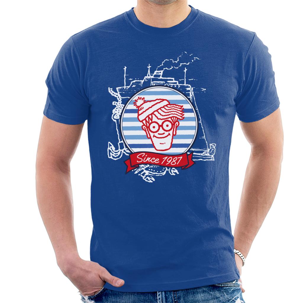 Where's Wally Since 1987 Boat Men's T-Shirt product image 4