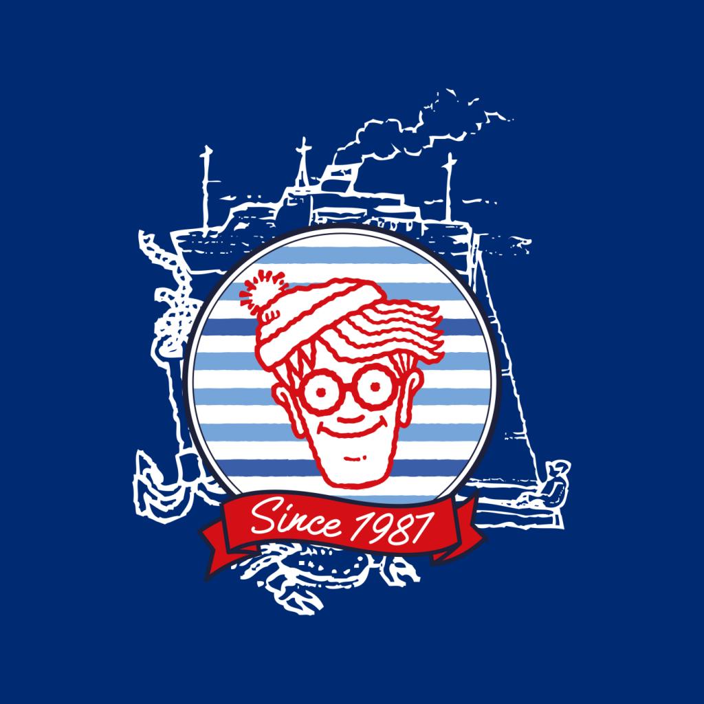 Where's Wally Since 1987 Boat Men's Hooded Sweatshirt product image 5