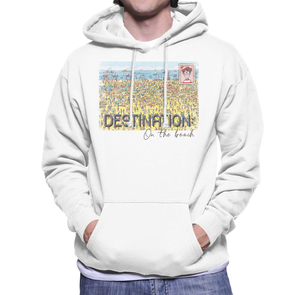 Where's Wally Destination On The Beach Men's Hooded product image 1