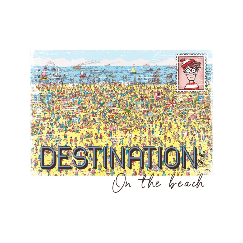 Where's Wally Destination On The Beach Women's T-Shirt product image 2