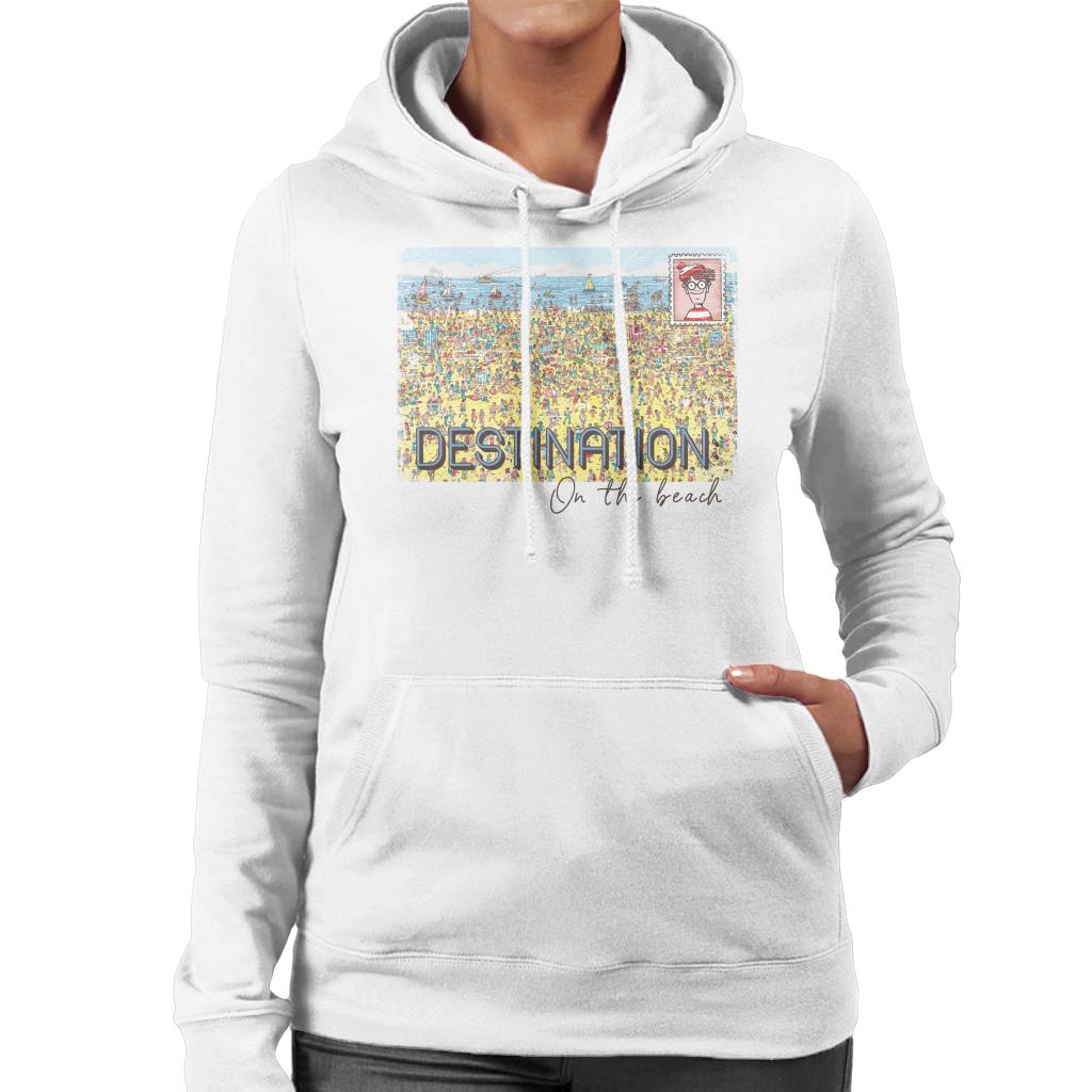 Where's Wally Destination On The Beach Women's Hooded product image 1