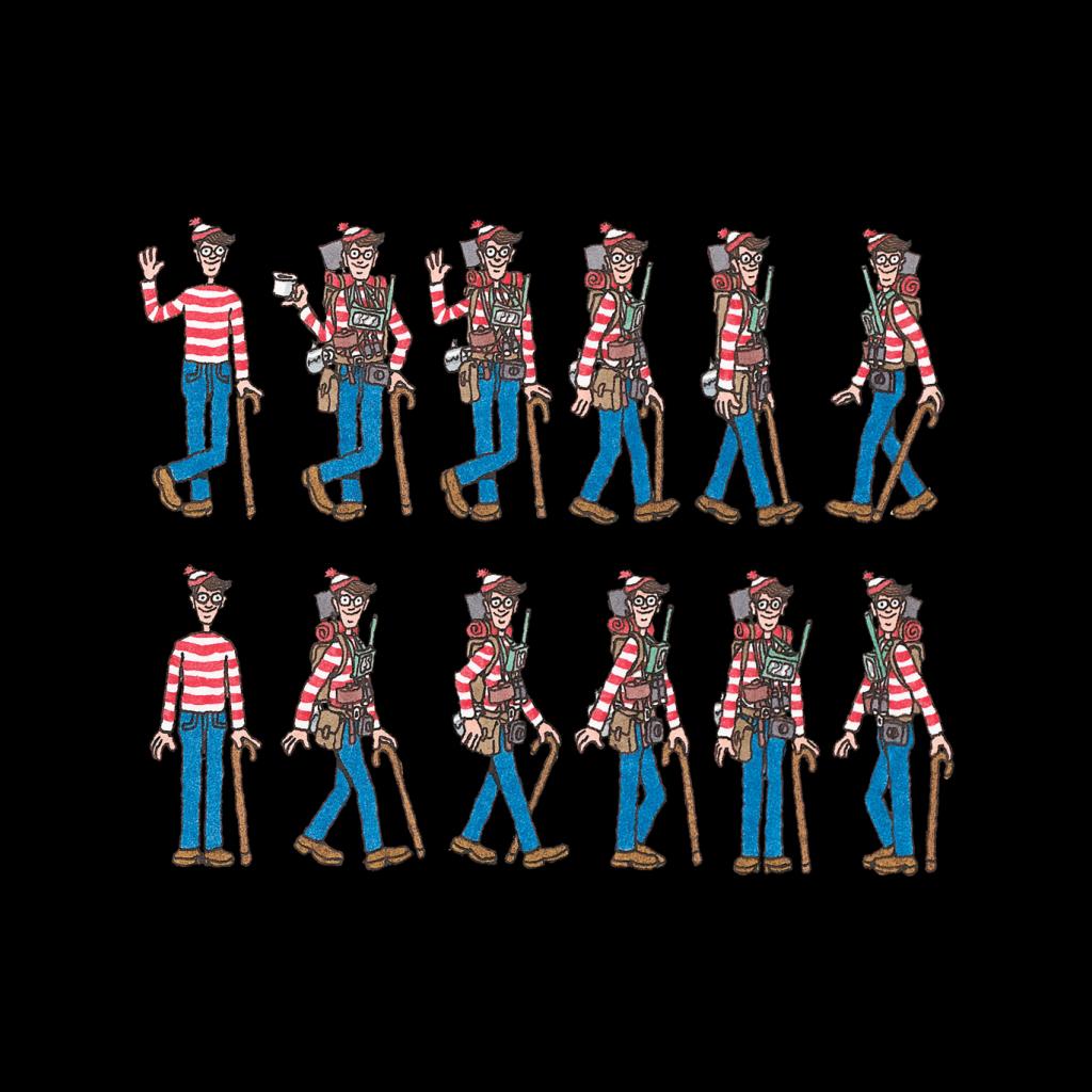 Where's Wally Ready To Travel Men's Hooded Sweatshirt product image 2
