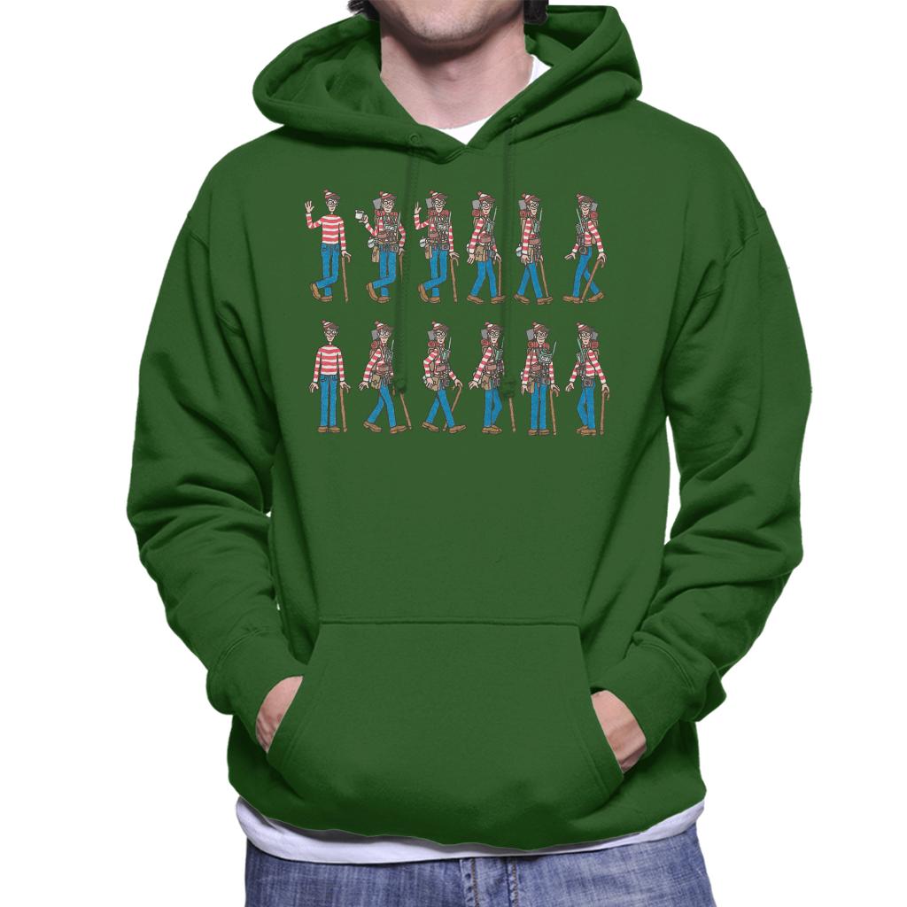 Where's Wally Ready To Travel Men's Hooded Sweatshirt product image 4