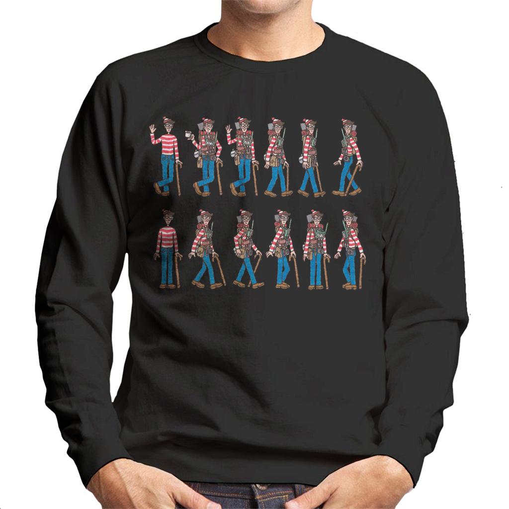 Where's Wally Ready To Travel Men's Sweatshirt product image 1