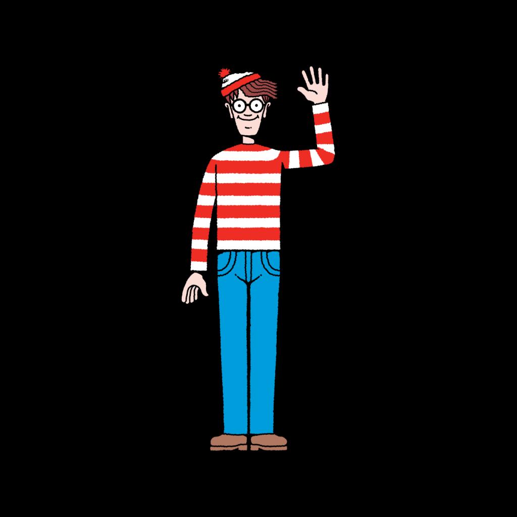 Where's Wally Waving Men's Sweatshirt product image 2