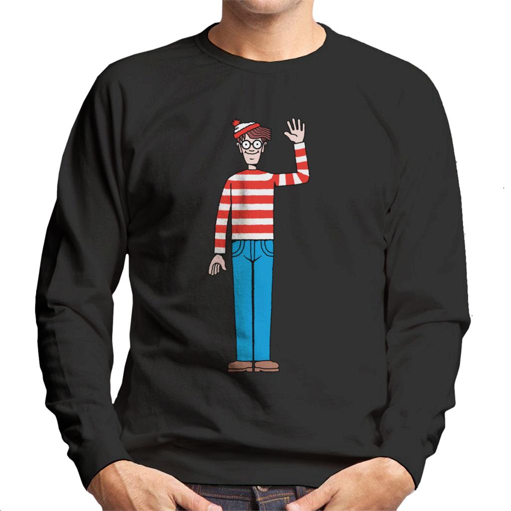 Where's Wally Waving Men's Sweatshirt product image 1