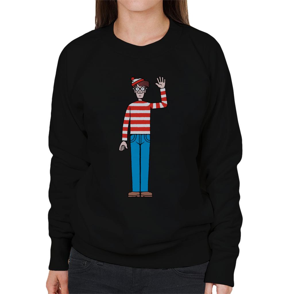 Where's Wally Waving Women's Sweatshirt product image 1