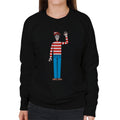 Where's Wally Waving Women's Sweatshirt product image 1