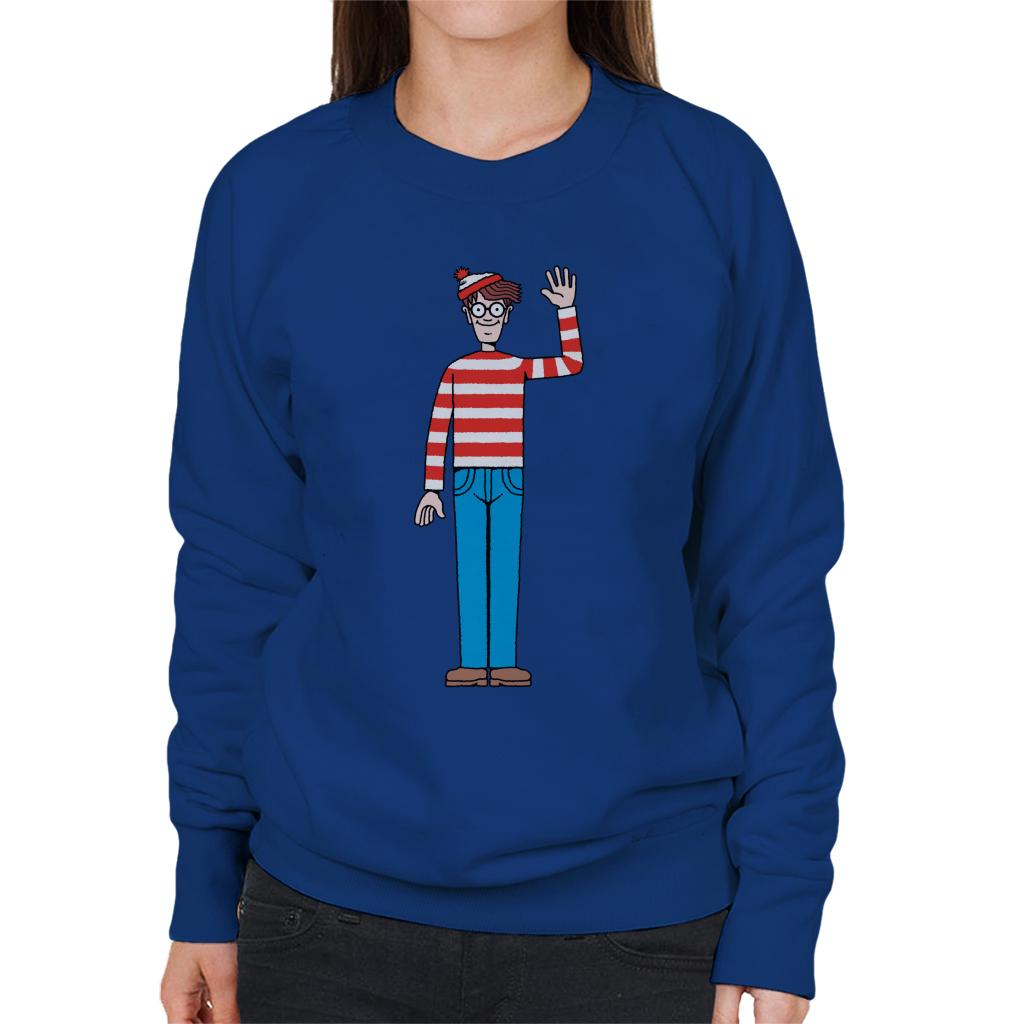 Where's Wally Waving Women's Sweatshirt product image 4