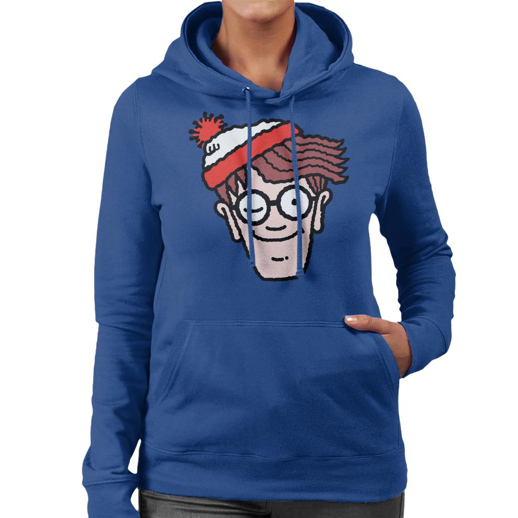Where's Wally Winking Women's Hooded Sweatshirt product image 4