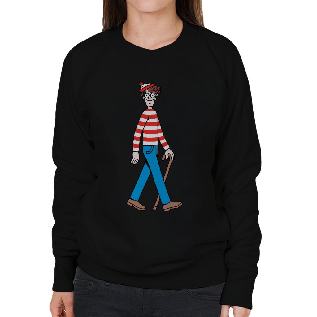 Where's Wally Walking Women's Sweatshirt product image 1