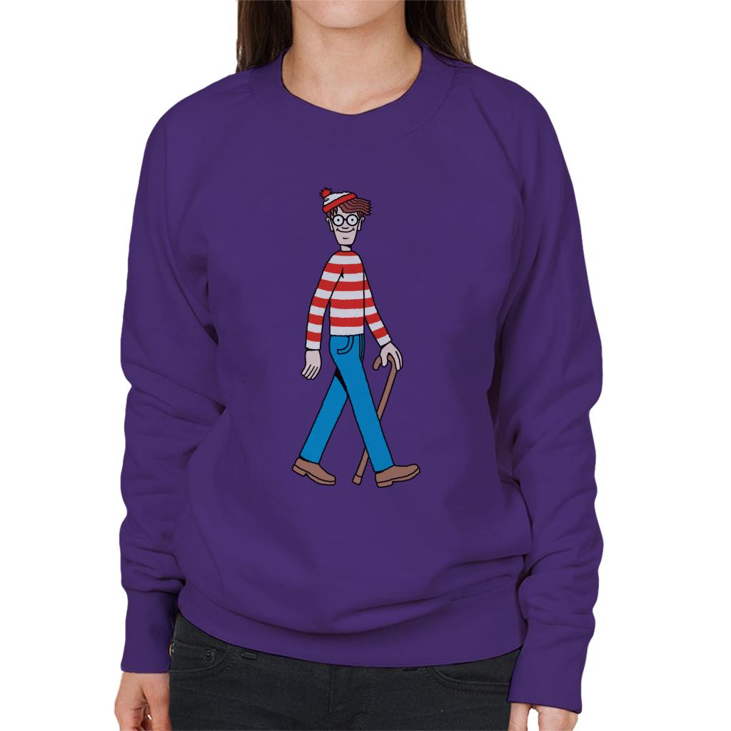 Where's Wally Walking Women's Sweatshirt product image 4