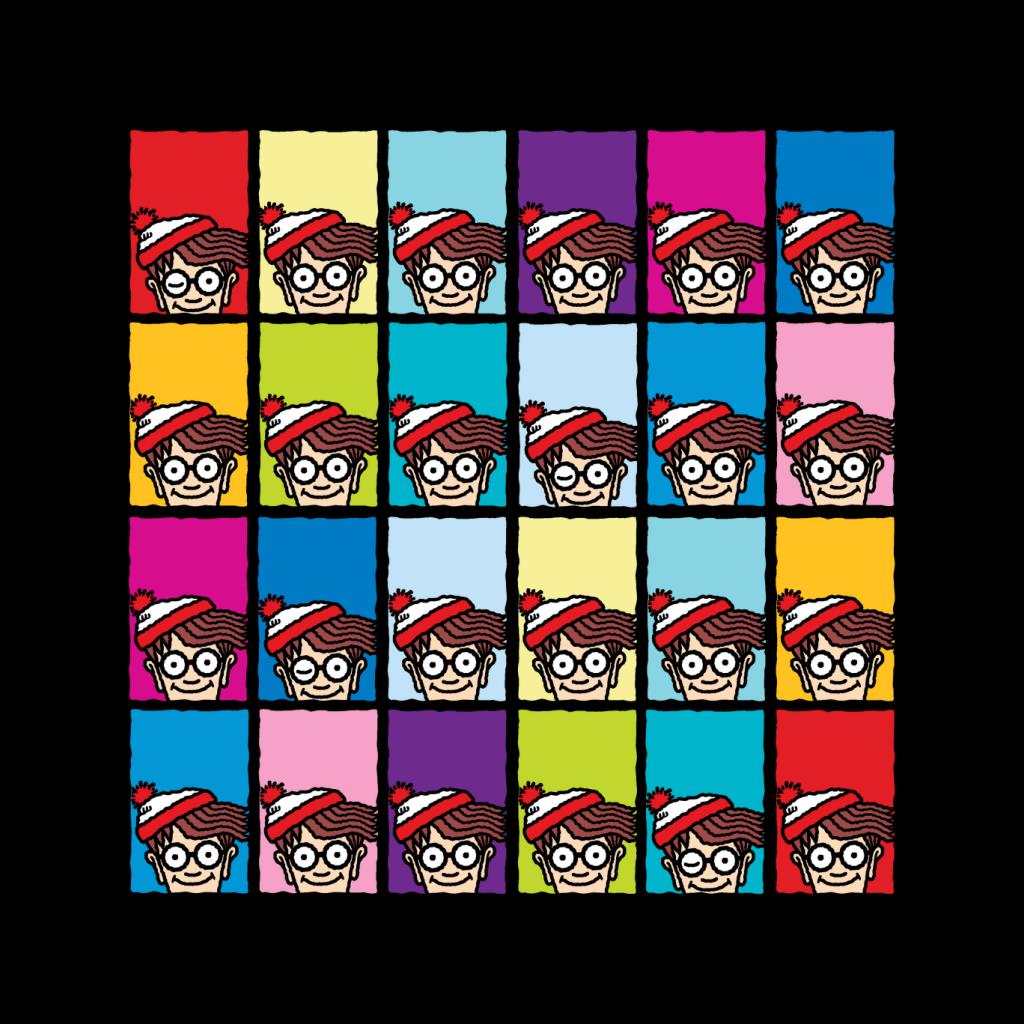 Where's Wally Colourful Tiles Men's T-Shirt product image 2