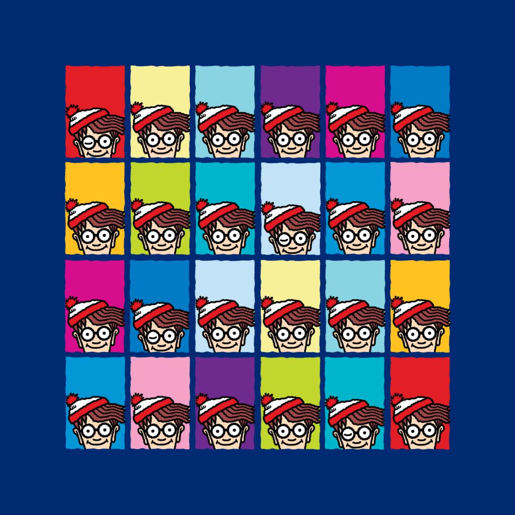 Where's Wally Colourful Tiles Men's T-Shirt product image 5