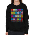 Where's Wally Colourful Tiles Women's Sweatshirt product image 1