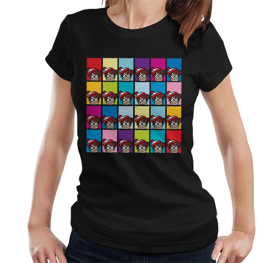Where's Wally Colourful Tiles Women's T-Shirt product image 1