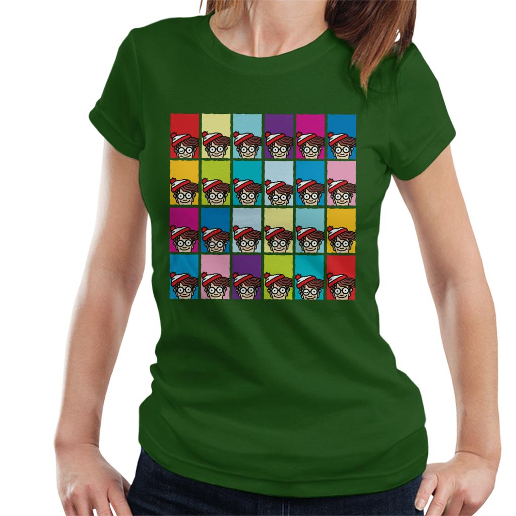 Where's Wally Colourful Tiles Women's T-Shirt product image 6