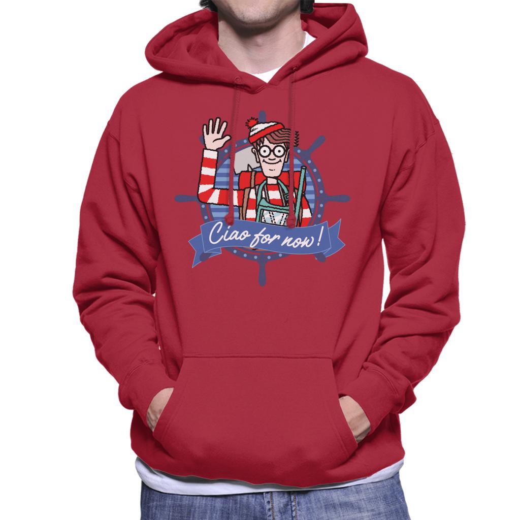 Where's Wally Ciao For Now Men's Hooded Sweatshirt product image 4