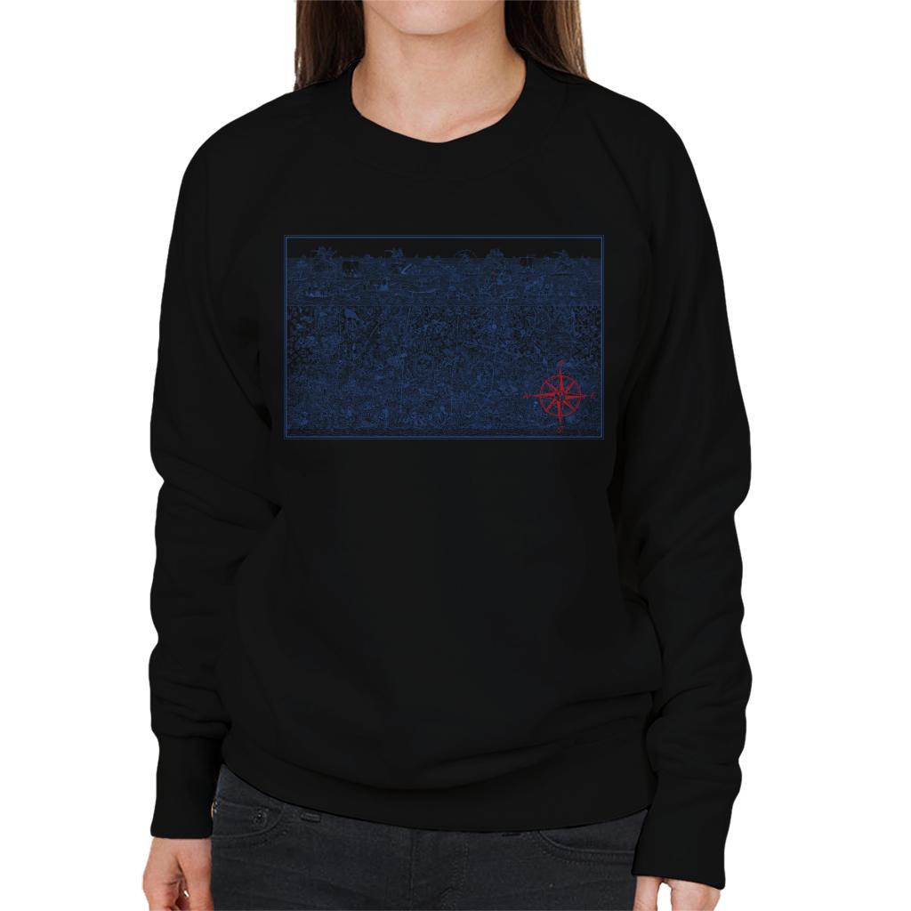 Where's Wally Below The Sea Women's Sweatshirt product image 1