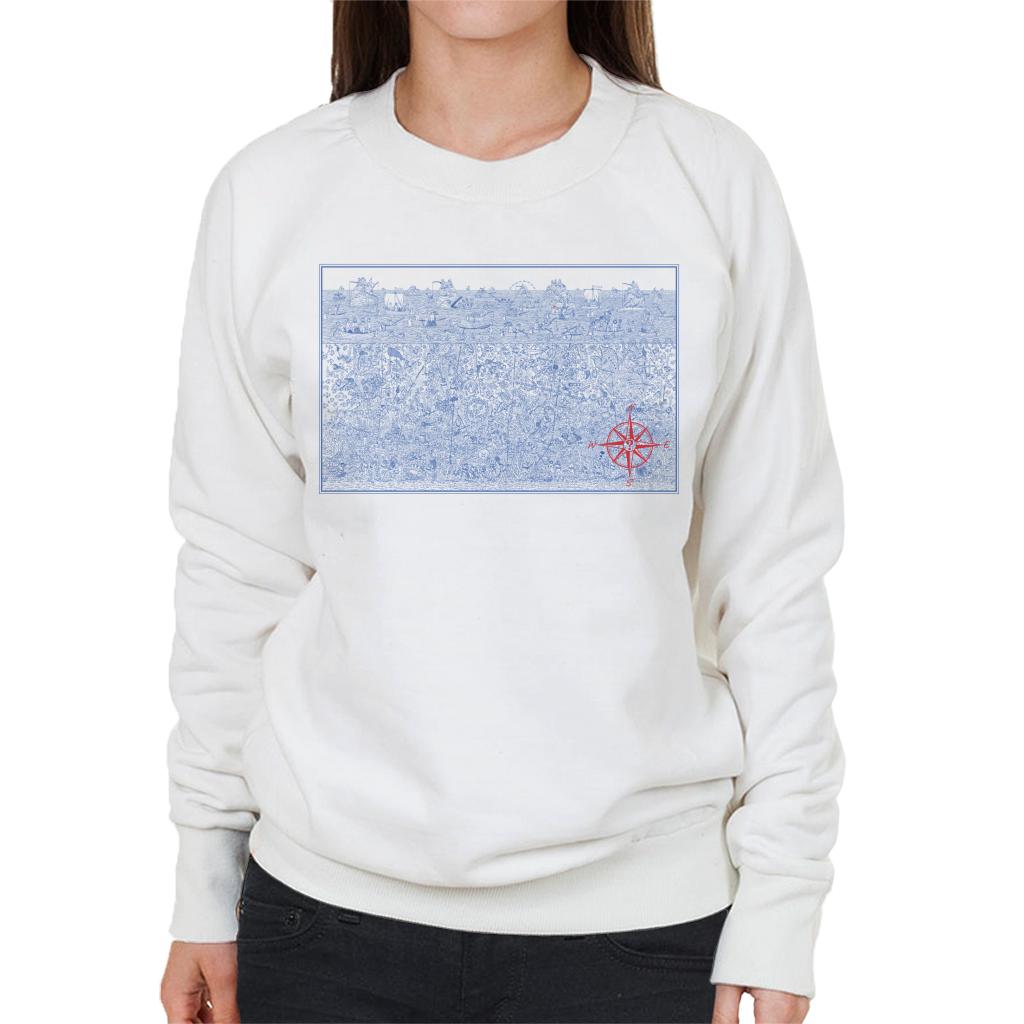 Where's Wally Below The Sea Women's Sweatshirt product image 4