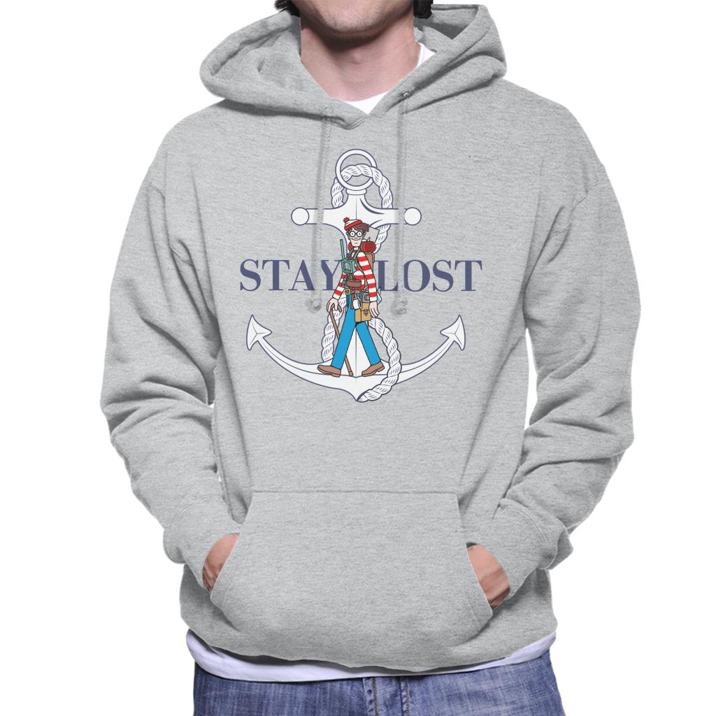 Where's Wally Stay Lost Men's Hooded Sweatshirt product image 1