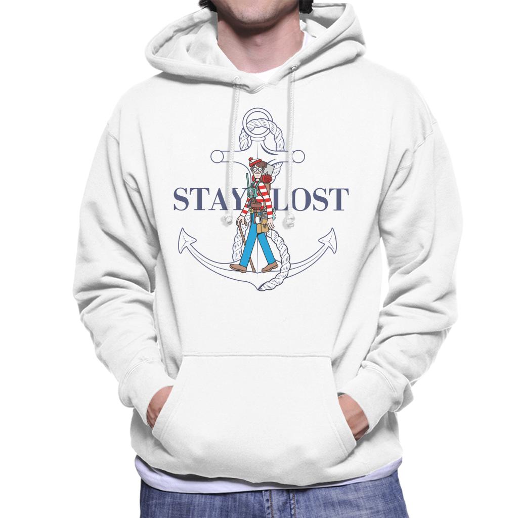 Where's Wally Stay Lost Men's Hooded Sweatshirt product image 4