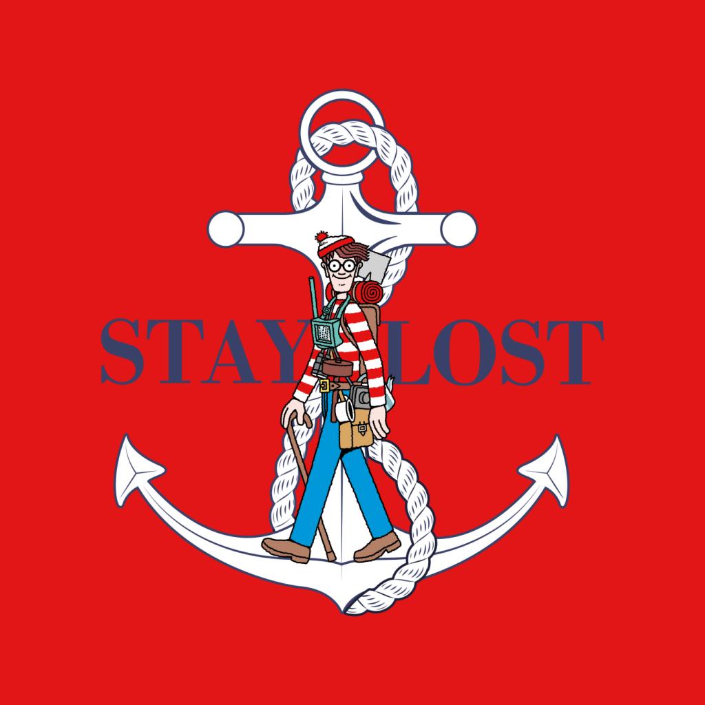 Where's Wally Stay Lost Men's Hooded Sweatshirt product image 7