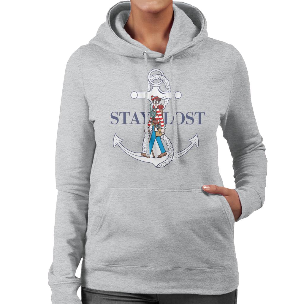 Where's Wally Stay Lost Women's Hooded Sweatshirt product image 1