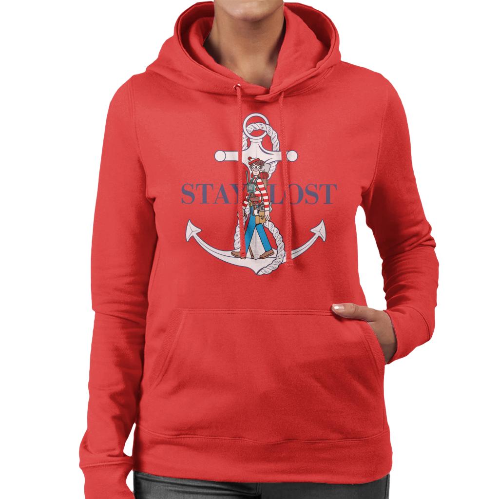 Where's Wally Stay Lost Women's Hooded Sweatshirt product image 6