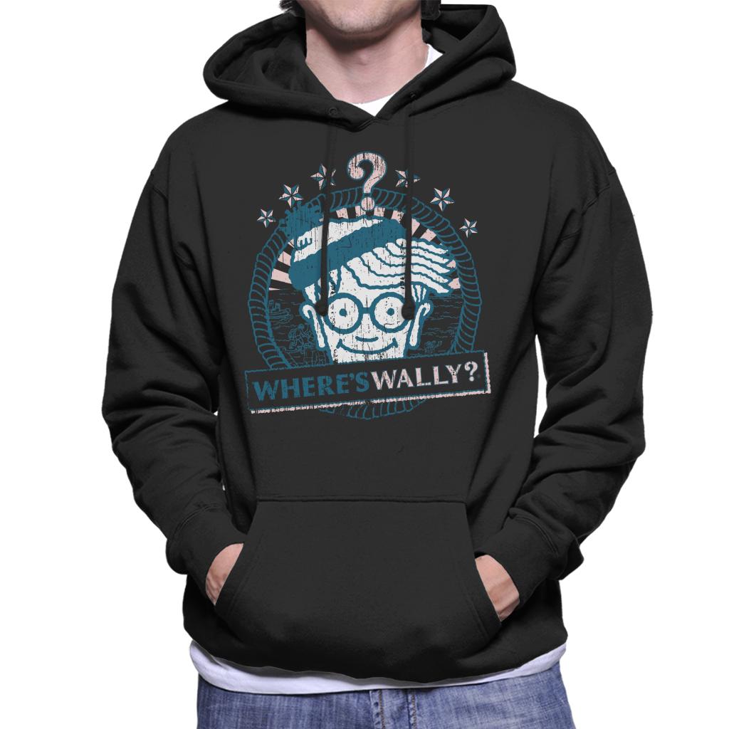 Where's Wally Vintage Design Men's Hooded Sweatshirt product image 1