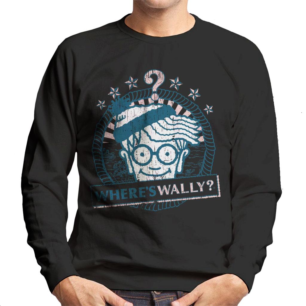 Where's Wally Vintage Design Men's Sweatshirt product image 1