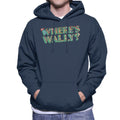 Where's Wally Funfair Illustration Text Men's Hooded product image 1