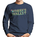 Where's Wally Funfair Illustration Text Men's Sweatshirt product image 1