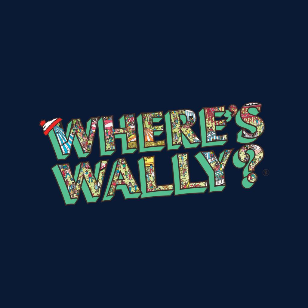 Where's Wally Funfair Illustration Text Men's Sweatshirt product image 2
