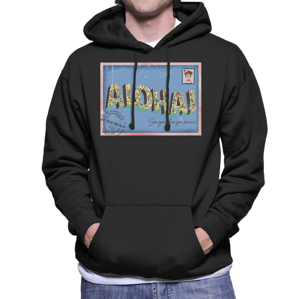 Where's Wally Beach Illustration Aloha Men's Hooded product image 1