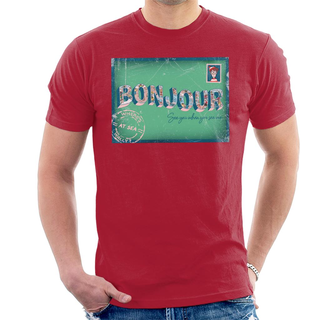 Where's Wally At Sea Illustration Bonjour Men's T-Shirt product image 4