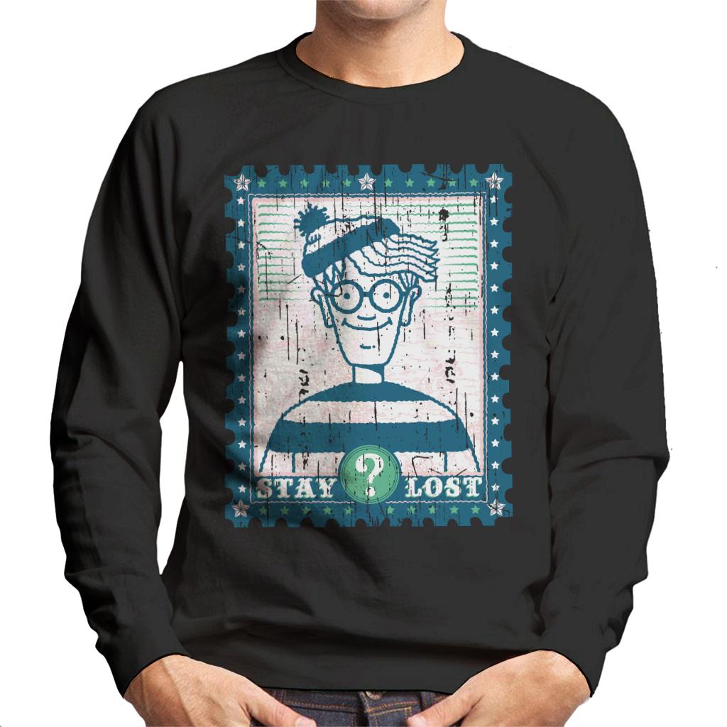 Where's Wally At Sea Stay Lost Men's Sweatshirt product image 1