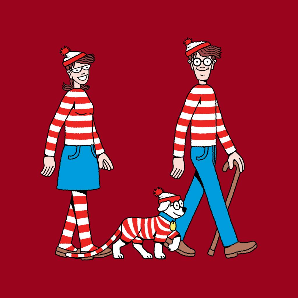 Where's Wally Walking With Wenda And Woof Women's Hooded product image 5