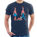 Where's Wally Walking With Wenda And Woof Men's T-Shirt product image 1