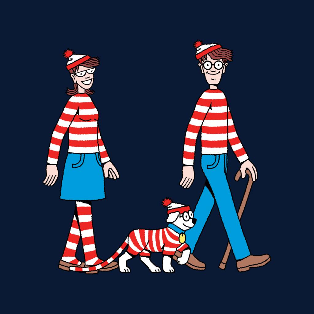 Where's Wally Walking With Wenda And Woof Men's T-Shirt product image 2