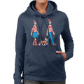 Where's Wally Walking With Wenda And Woof Women's Hooded product image 1